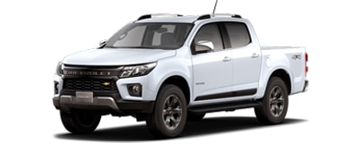 Foto lateral de la camioneta Chevrolet Colorado