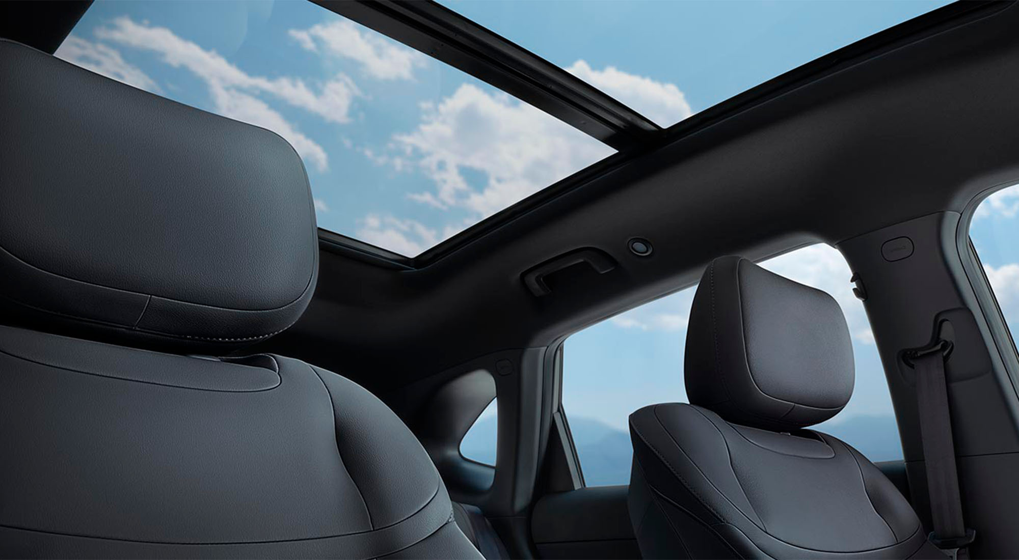 Captiva Híbrida Negro, tapicería en ecocuero