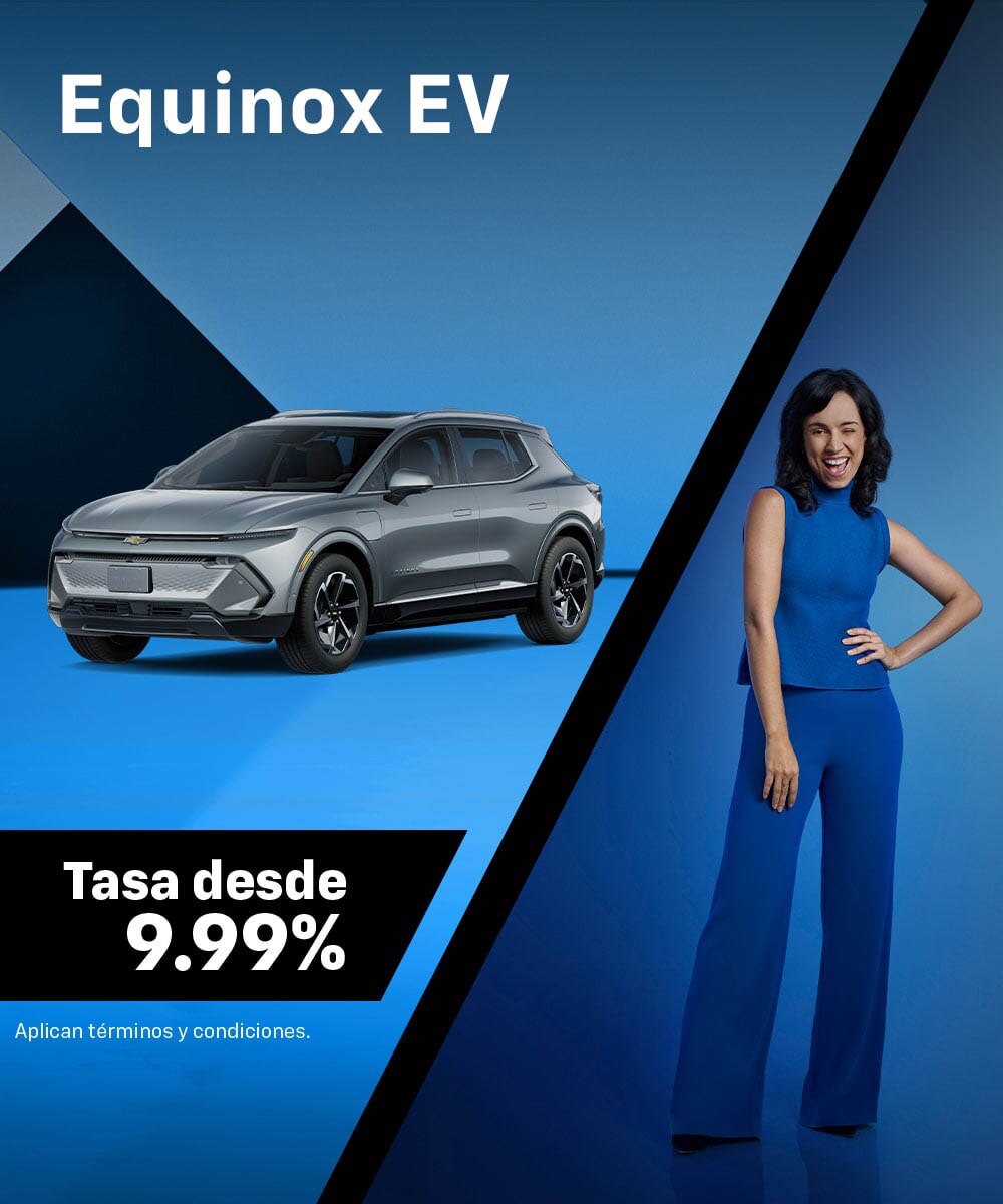 Chevrolet Equinox EV Tasa desde 9.99%
