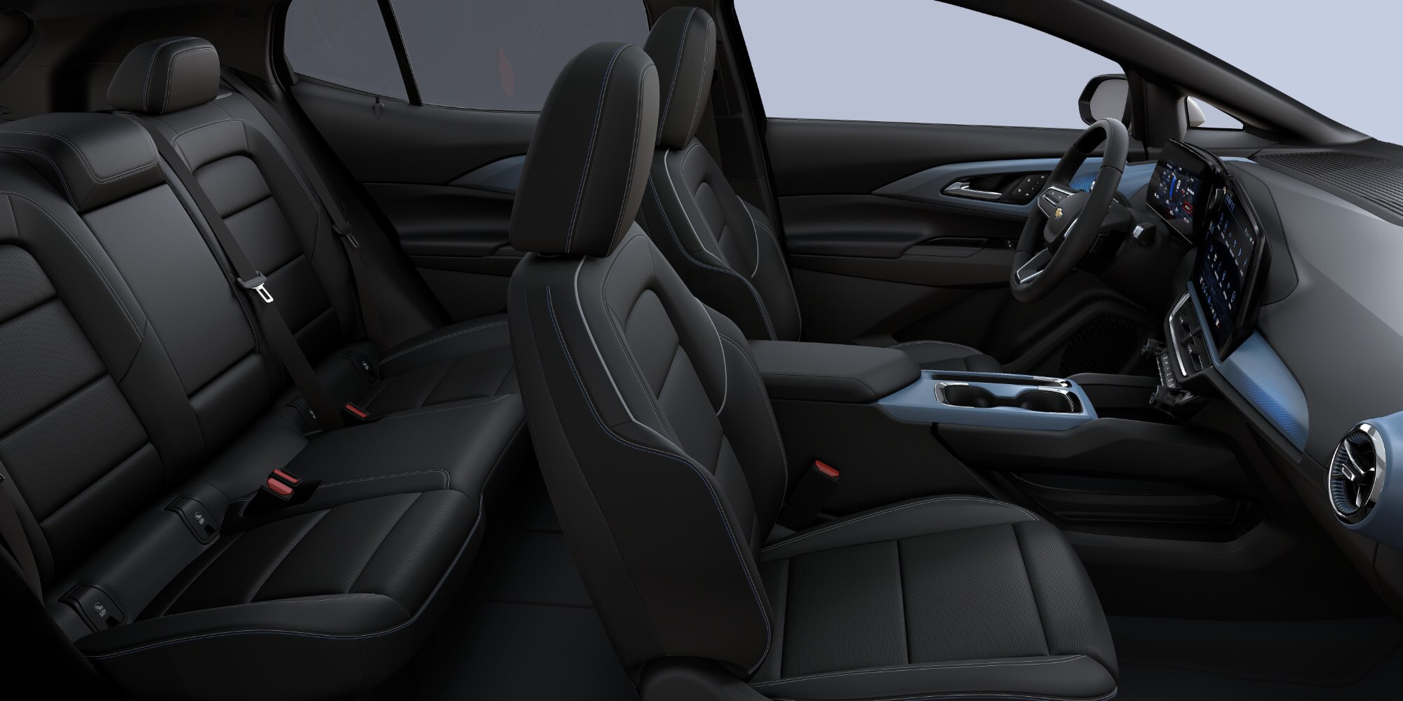Chevrolet Equinox EV 2025 Vista interior y de los asientos
