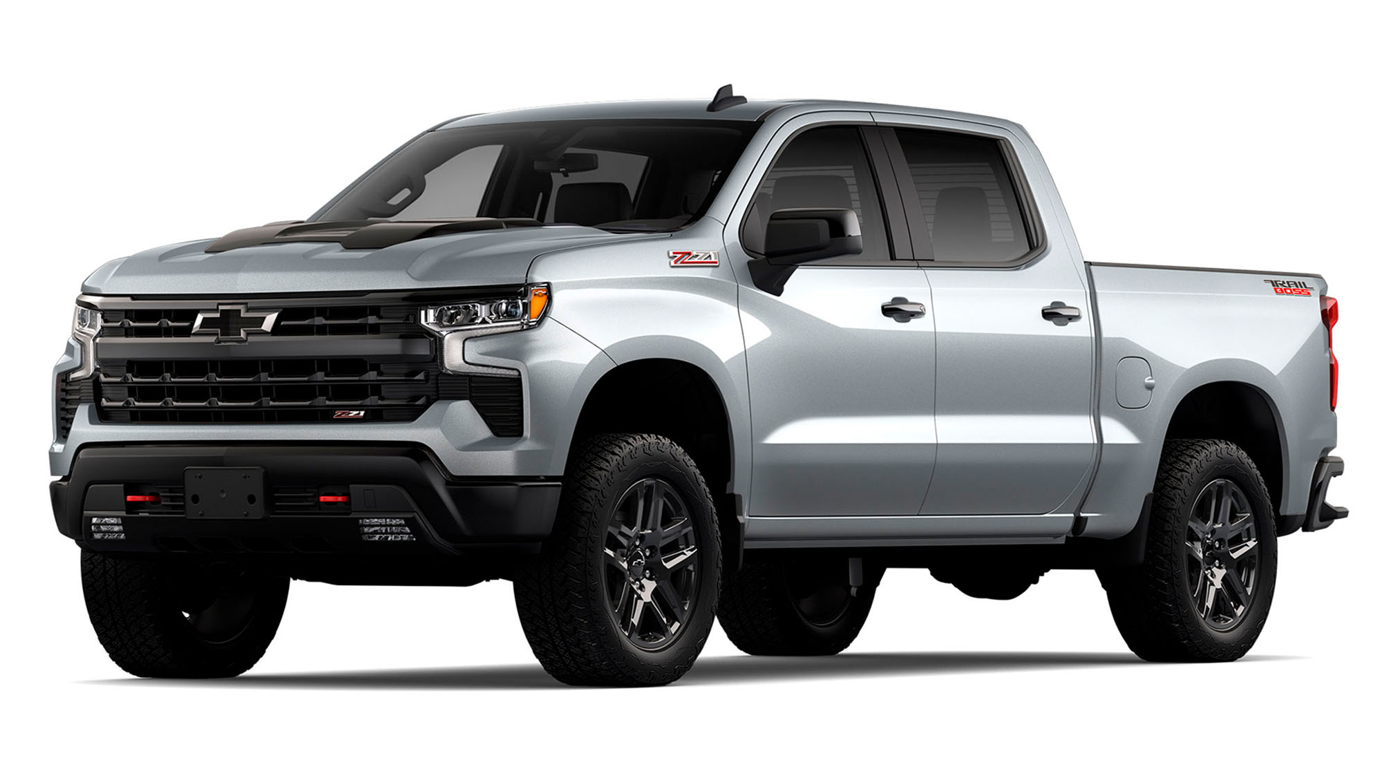 Nueva Chevrolet Silverado Z71 en color gris/plata