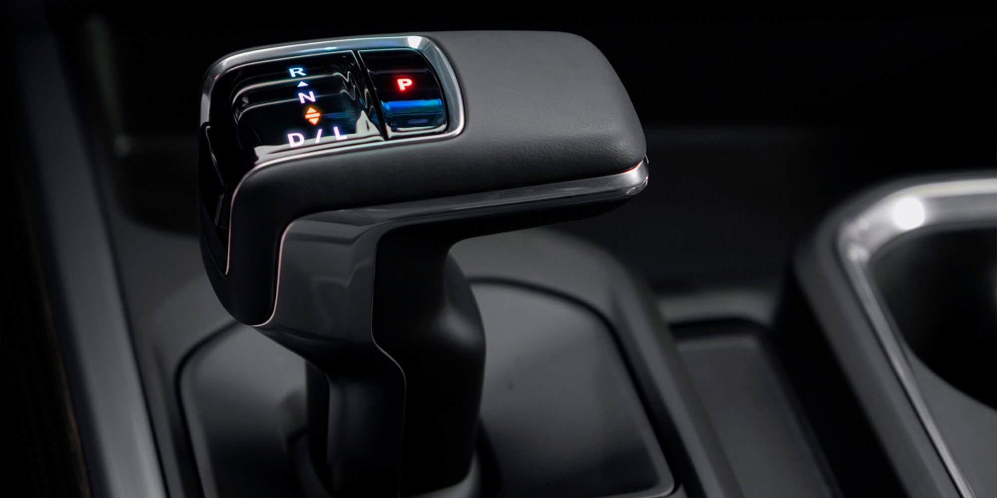 Vista del selector electrónico de transmisión, Silverado 2026