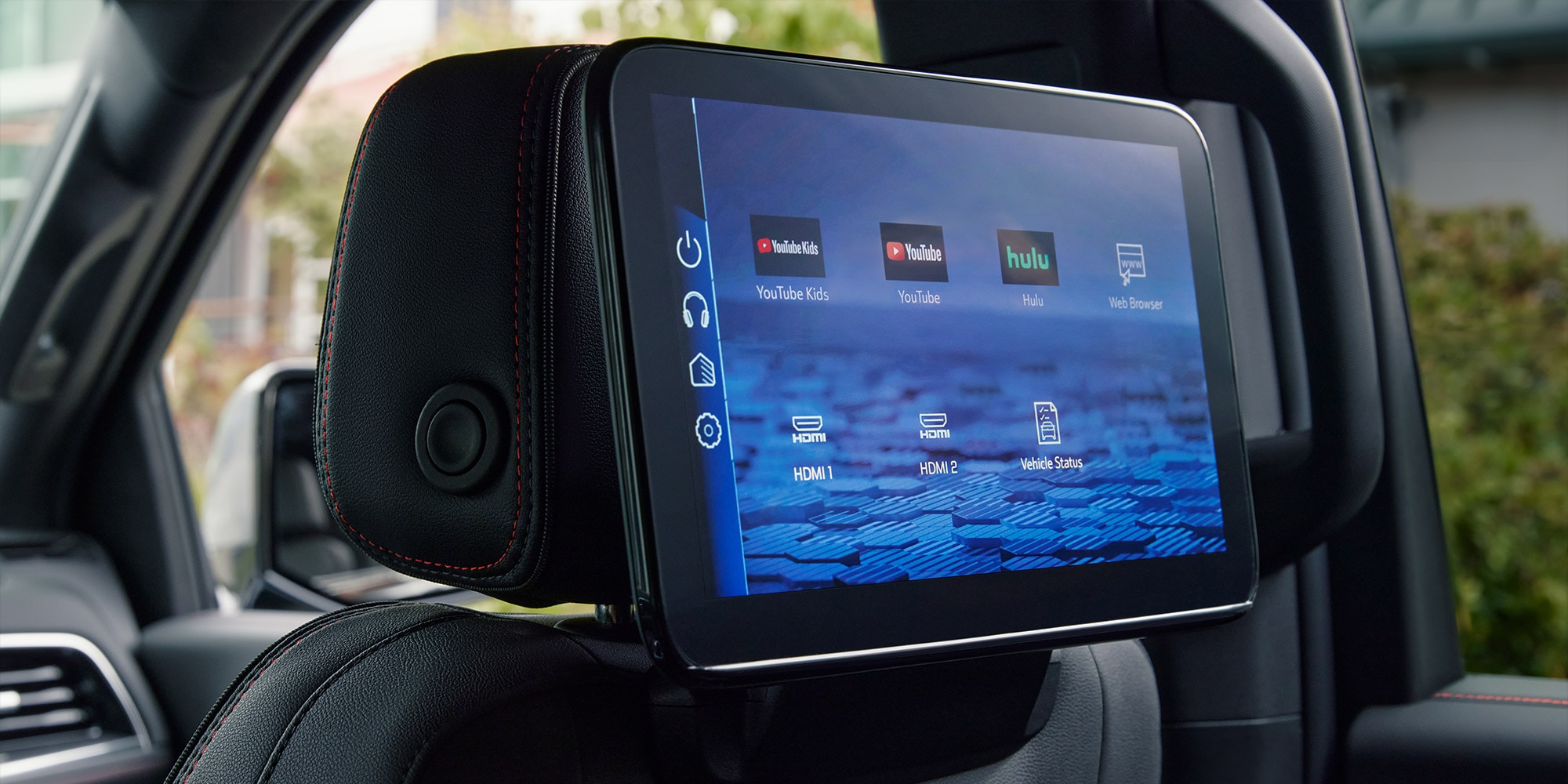 Pantalla multimedia para pasajeros de la Suburban Z71