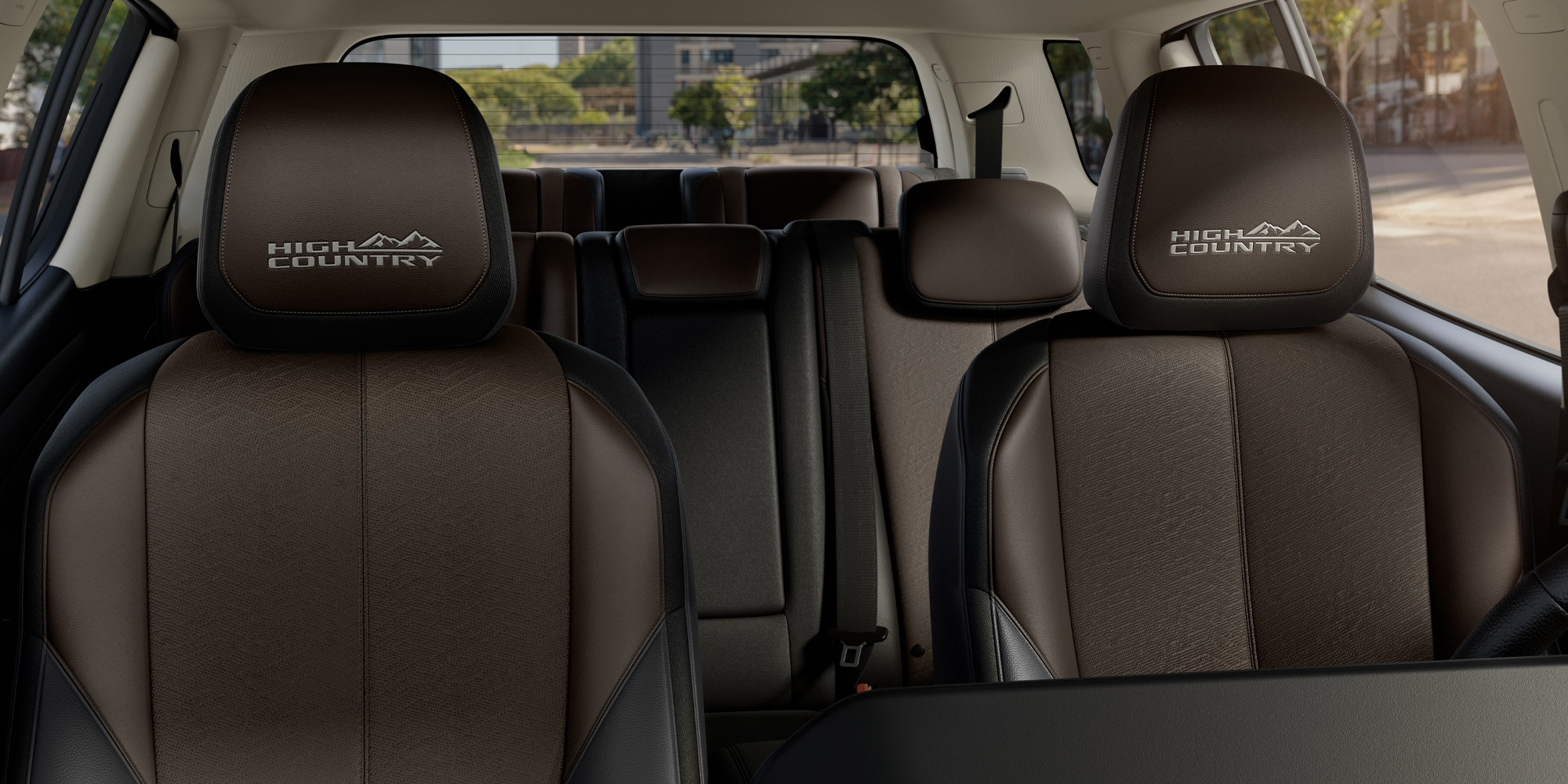 Interior trailblazer de lujo