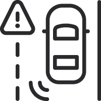 Sistema de alerta de salida de carril
