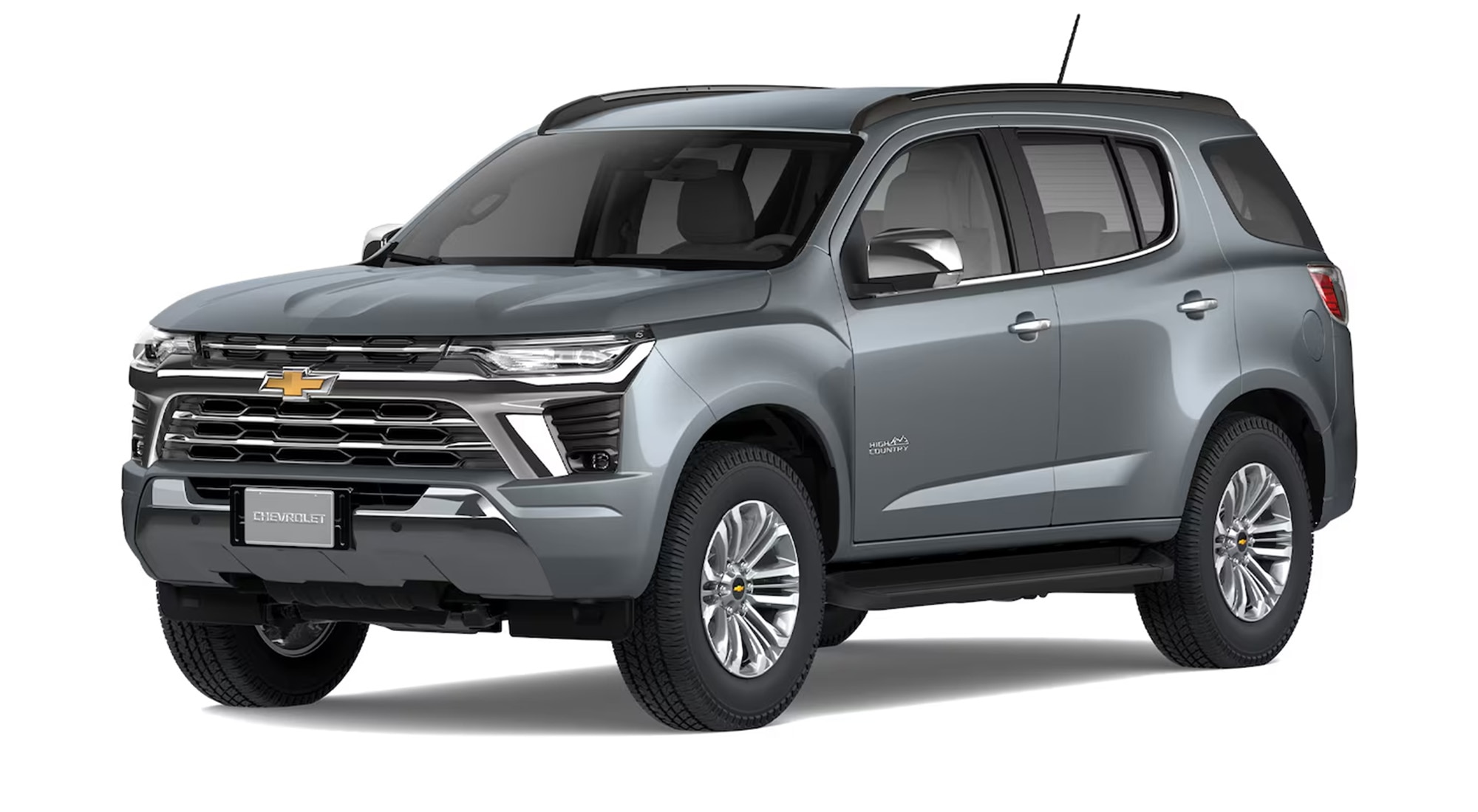 Trailblazer en color plateado