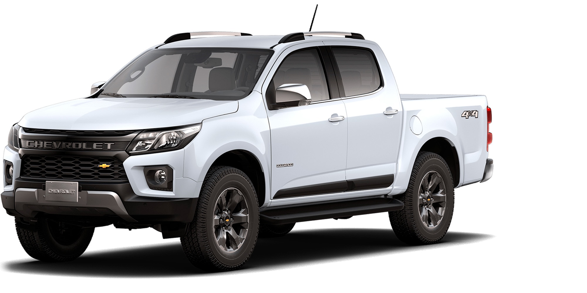 Foto lateral de la camioneta Chevrolet Colorado